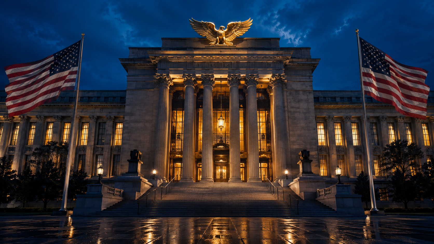 Fiktiver Regierungssitz des Department of Justice in Final City